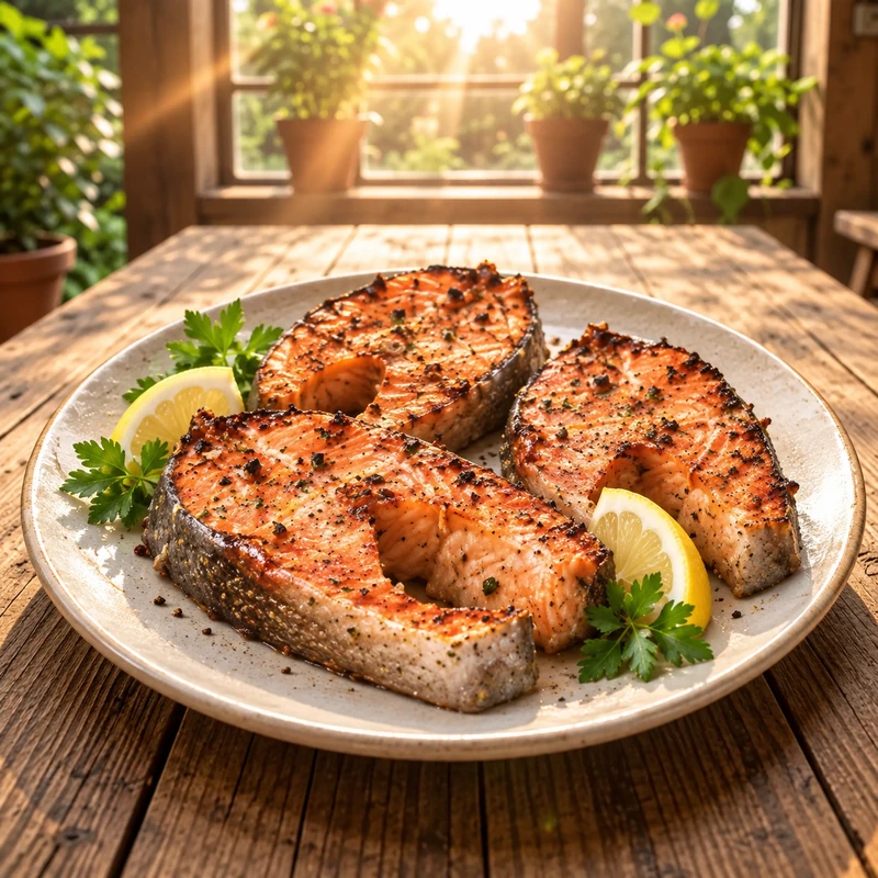 Шашлык из форели — блюдо Вкусного Дома