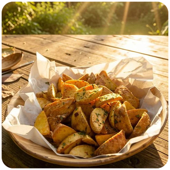 Картофель по-деревенски — блюдо Вкусного Дома