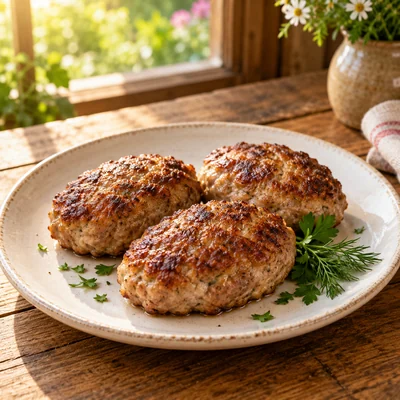 Котлеты свино-говяжьи — Вкусный Дом