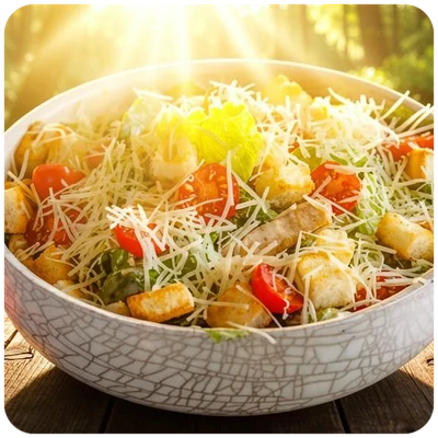 Салат «Цезарь с курицей» — Вкусный Дом