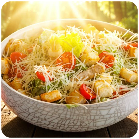 Салат «Цезарь с курицей» — блюдо Вкусного Дома
